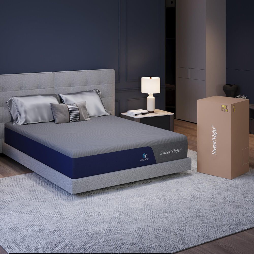 SweetNight CoolNest 12" Medium King Mattress in a Box, , large