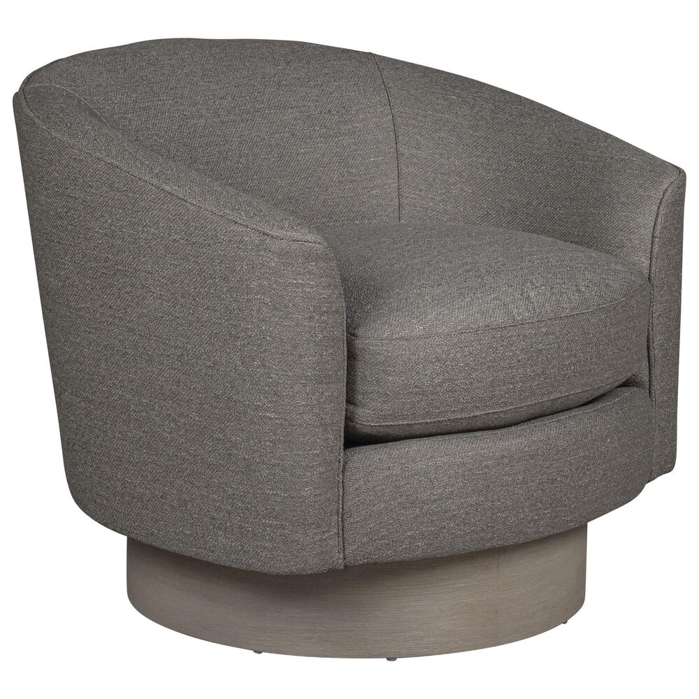 Bernhardt Camino Swivel Chair in Brown, , large