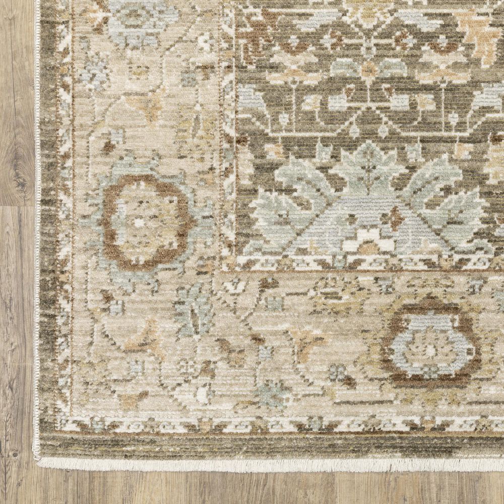 Oriental Weavers Lola LLA03 Brown and Blue 2'9" x 5' Area Rug, , large