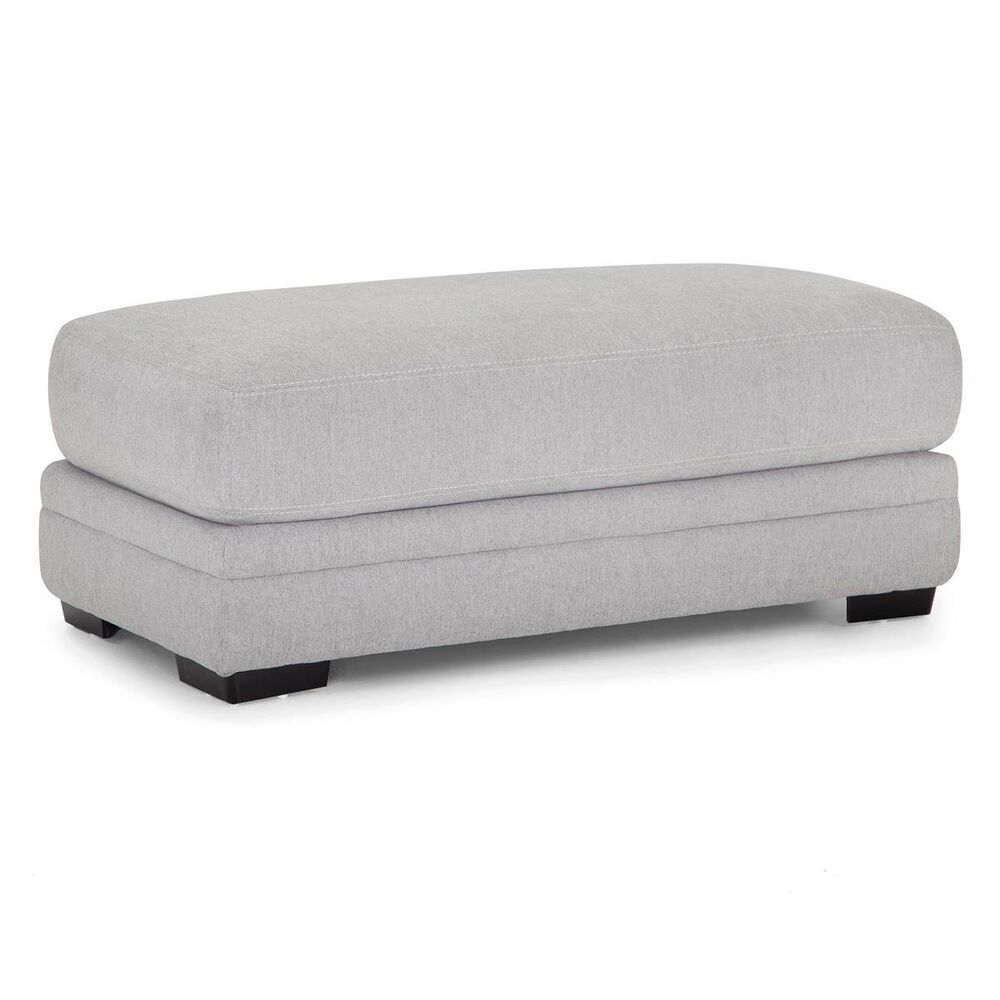 Moore Furniture Cleo Standard Ottoman in Pebble, , large