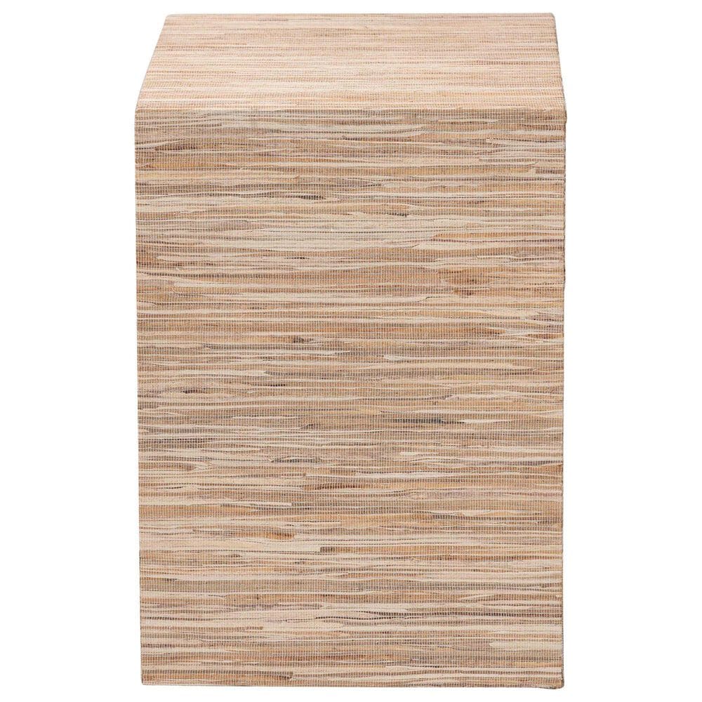 Baxton Studio Julia 1-Drawer Nightstand in Natural, , large