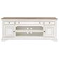Liberty Magnolia Manor Entertainment Center in White with Antique Finish, , large