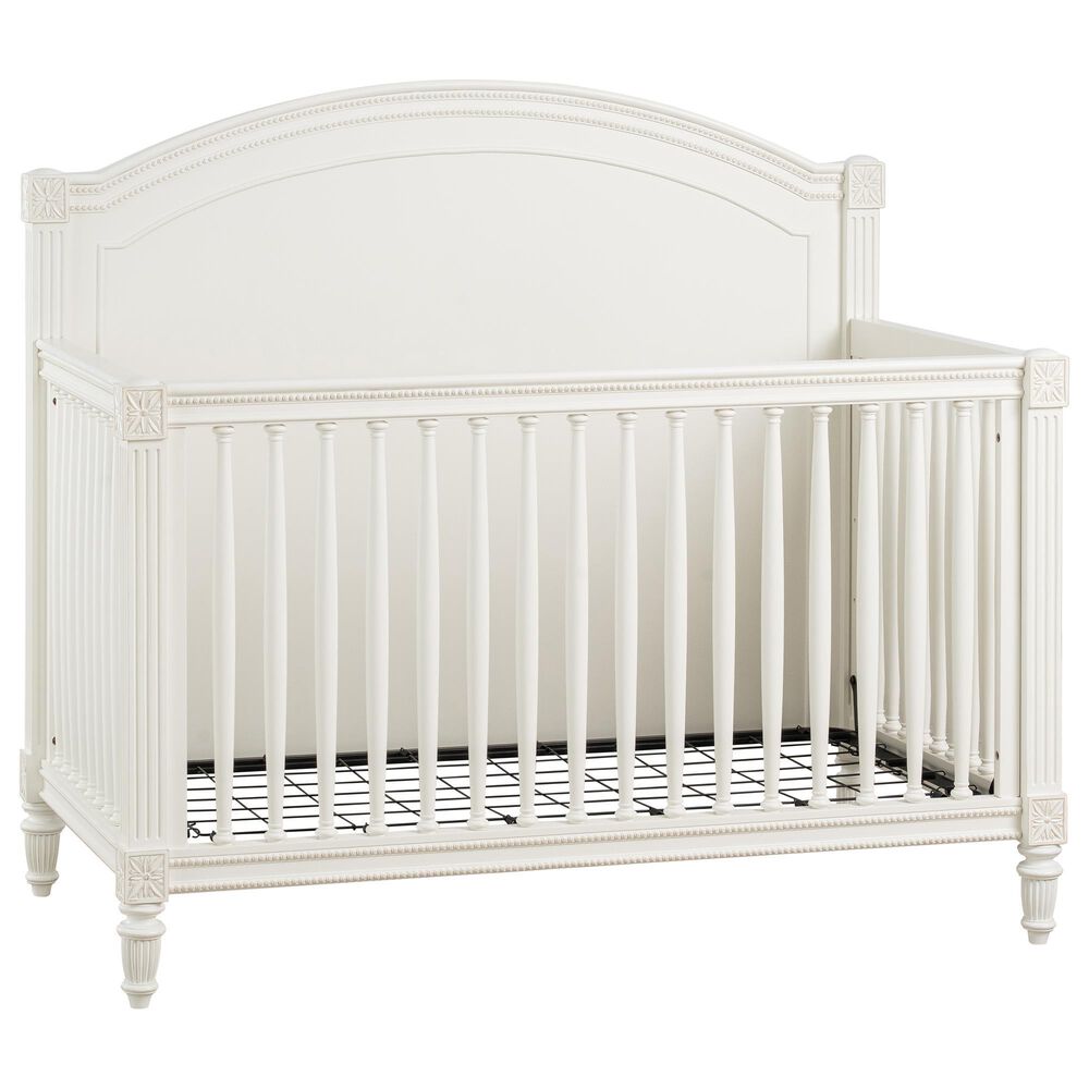 Eastern Shore Elsa 2-Piece 4-in-1 Convertible Crib and Dresser Nursery Set in Lace, , large