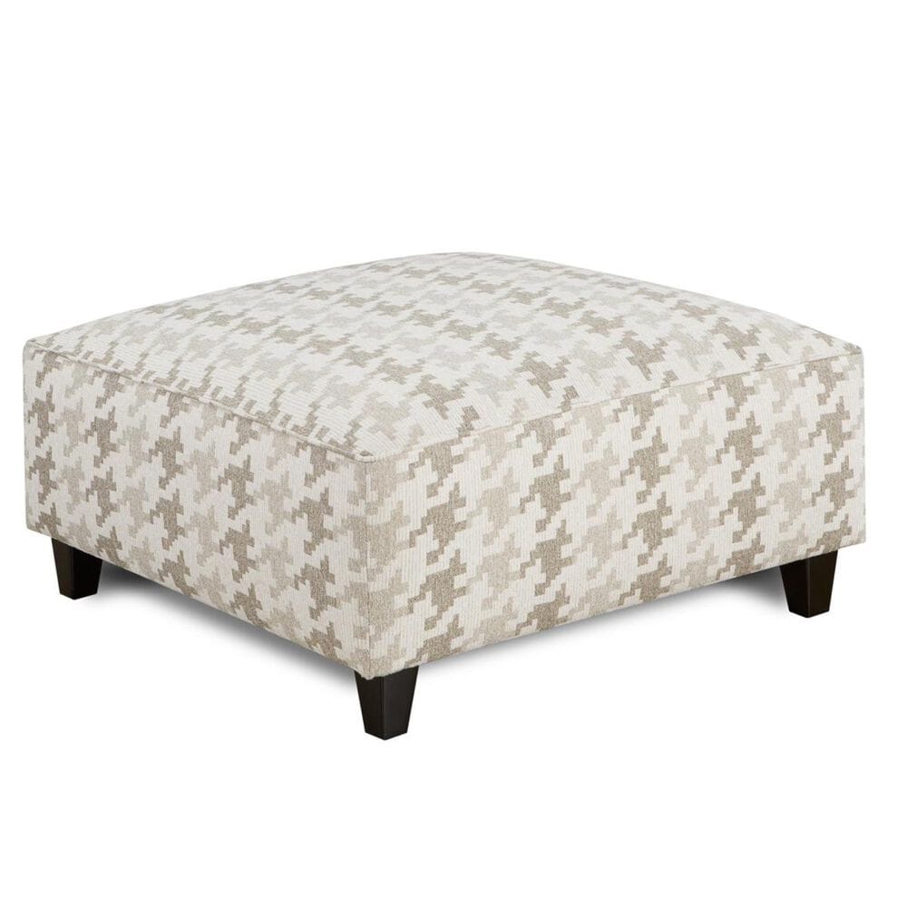 Xenia Cocktail Ottoman in Blass Berber, , large