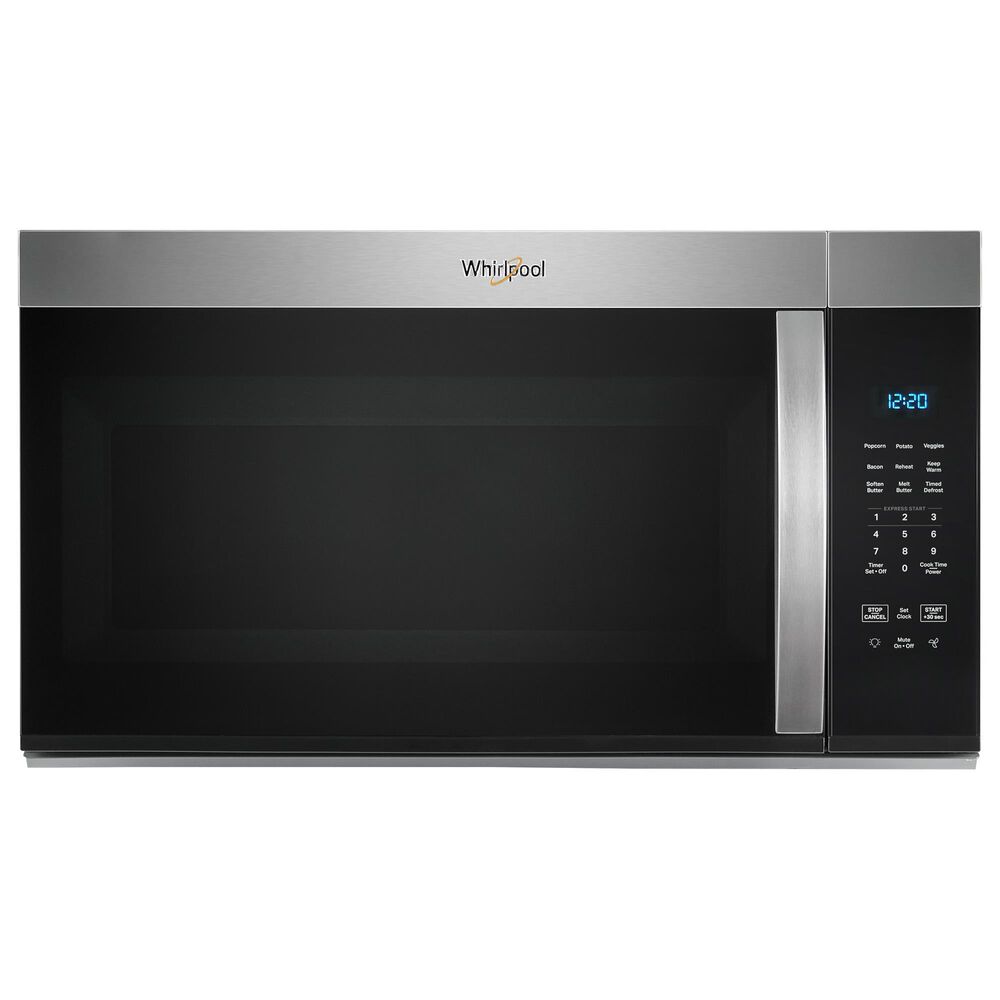 Whirlpool 30-inch Electric Range and 30 W 1.7 cu. ft Over the Range Microwave in Stainless Steel, , large