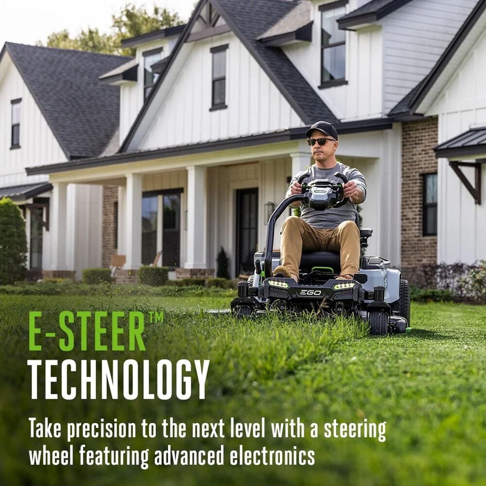 EGO Power+ 42" Z6 Zero Turn Battery-Powered Riding Mower with E-Steer Technology, , large