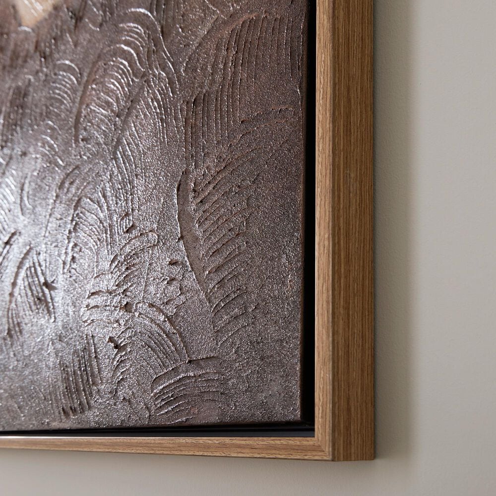 Ashley Fanthorne 36" x 48" Wall Art in Tan, Brown and White, , large
