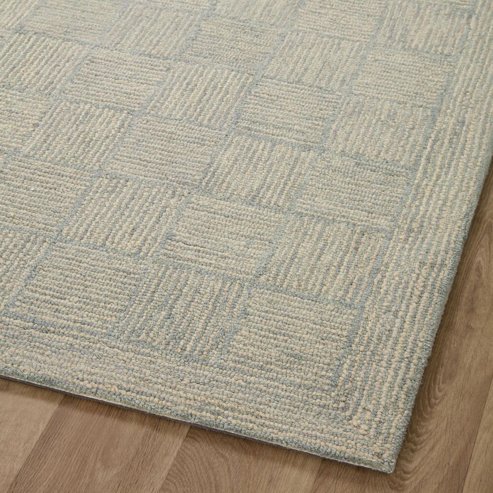 Chris Loves Julia x Loloi Francis 11&#39;6&quot; x 15&#39; Silver and Sky Area Rug, , large