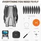 Contixo F25 Mini Drone with 1080p FHD Camera and Travel Case in Gray, , large