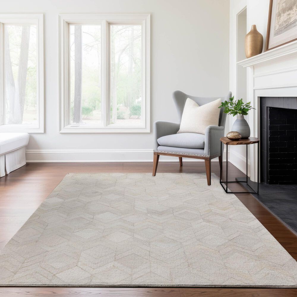 Dalyn Rug Company Bozeman BM5 Linen 9&#39; x 12&#39; Area Rug, , large