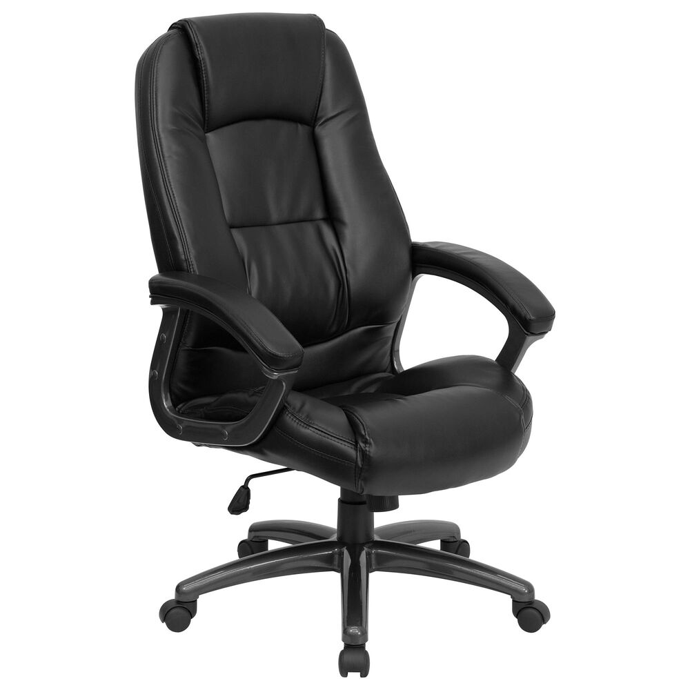 Flash Furniture Executive Swivel Chair in Black, , large