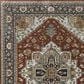 Oriental Weavers Aberdeen Medallion 7"10" x 10"10" Red Area Rug, , large