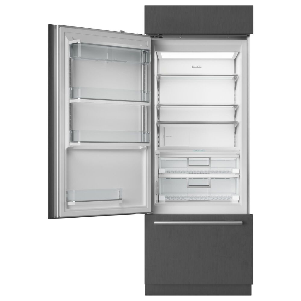 Sub Zero 17 Cu. Ft. Classic Left Hinge Bottom Freezer Refrigerator in Panel Ready, , large