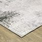 Oriental Weavers Malibu 2" x 8" Grey and Multicolor Runner, , large