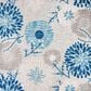 Safavieh Cabana 5"3" Square Gray and Navy Indoor/Outdoor Area Rug, , large
