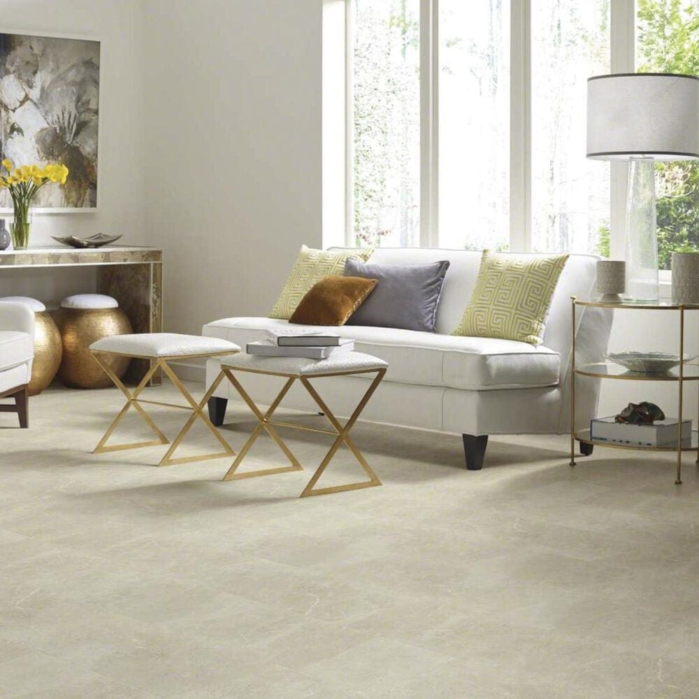 Shaw Oasis Beige 17" x 17" Ceramic Tile, , large