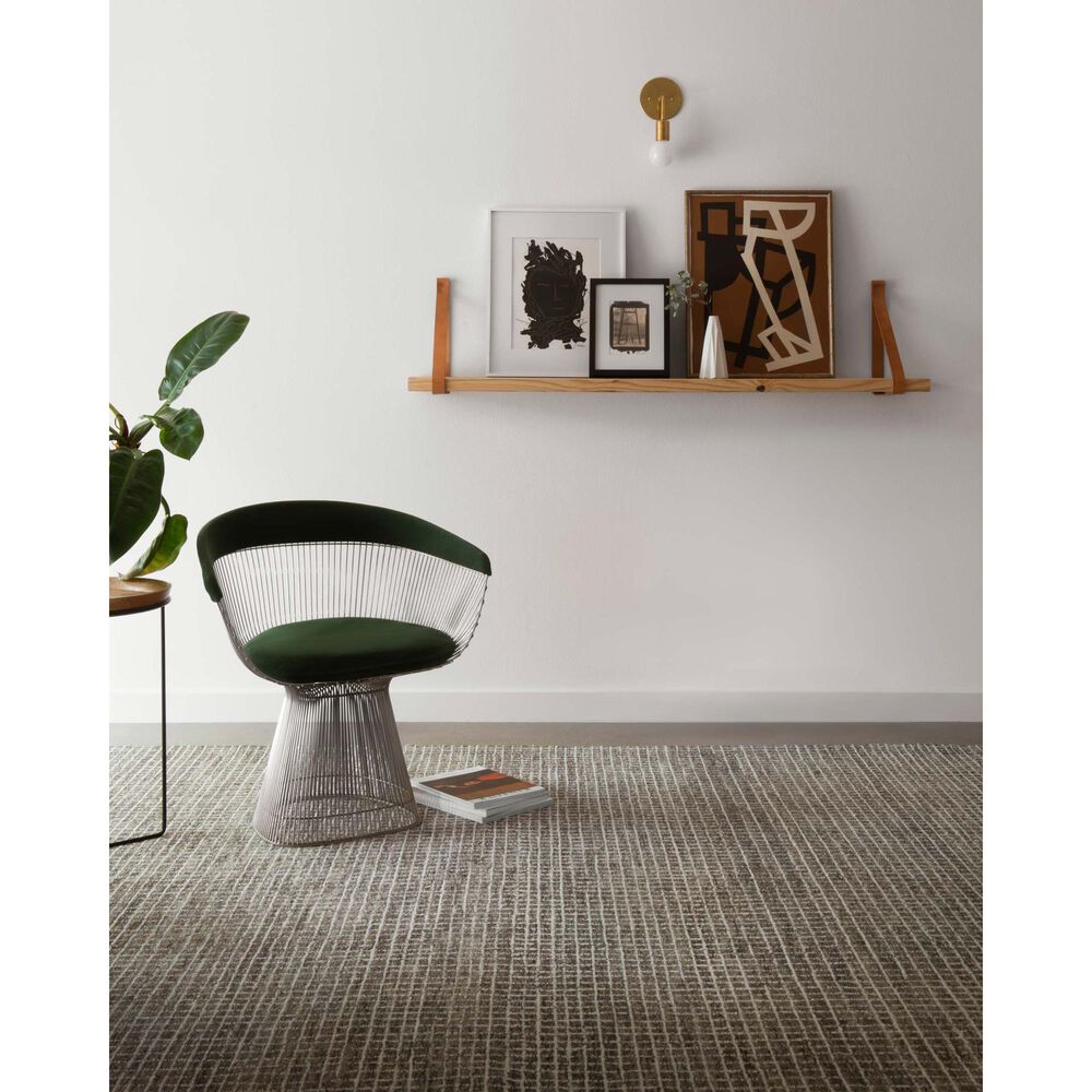 Loloi Giana 12&#39; x 15&#39; Charcoal Area Rug, , large