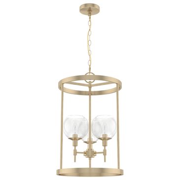 Hunter Xidane 3-Light Foyer Lantern in Alturas Gold, , large