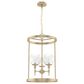 Hunter Xidane 3-Light Foyer Lantern in Alturas Gold, , large