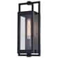 Vaxcel Sheridan 1-Light Outdoor Wall Sconce in Matte Black, , large