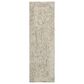 Nourison Colorado 2"3" x 7"6" Ivory, Grey and Teal Runner, , large