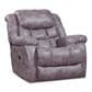 HomeStretch Blockbuster Power Rocker Recliner in Pewter, , large