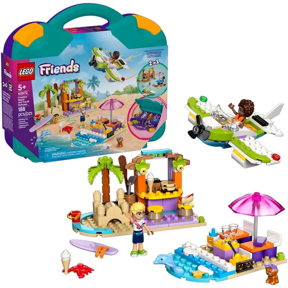 LEGO Friends Creative Beach and Travel Suitcase, , large