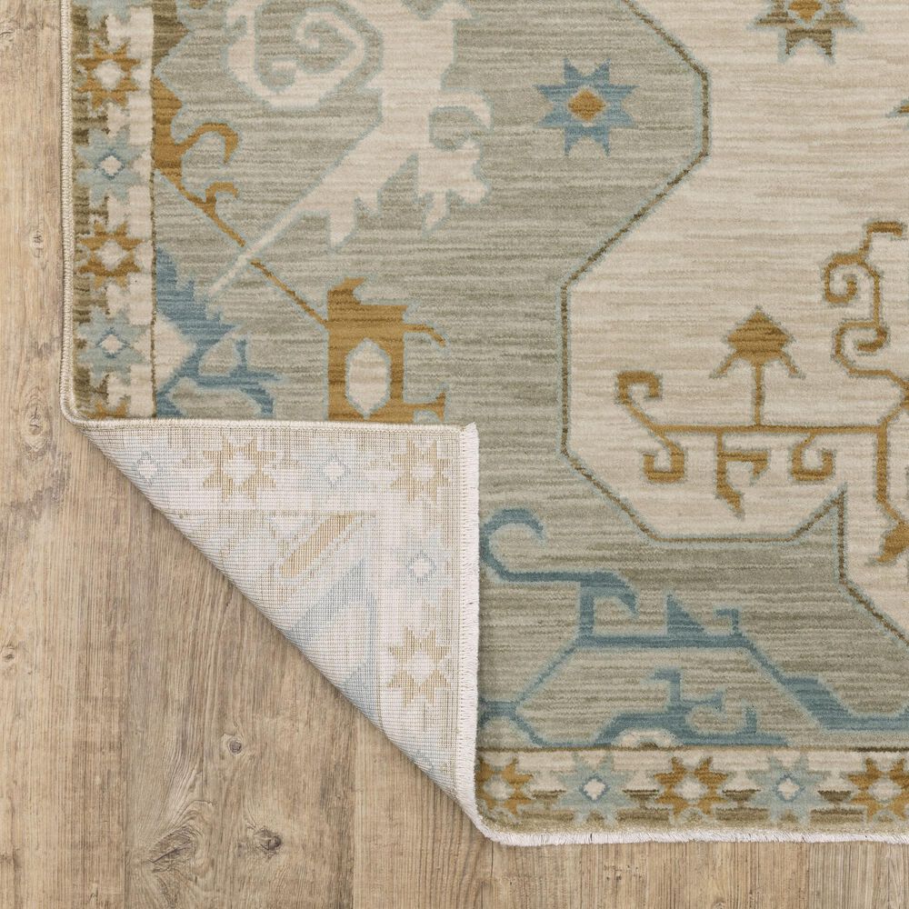 Oriental Weavers Maeve Beige and Grey 2&#39;3&quot; x 7&#39;6&quot; Runner, , large