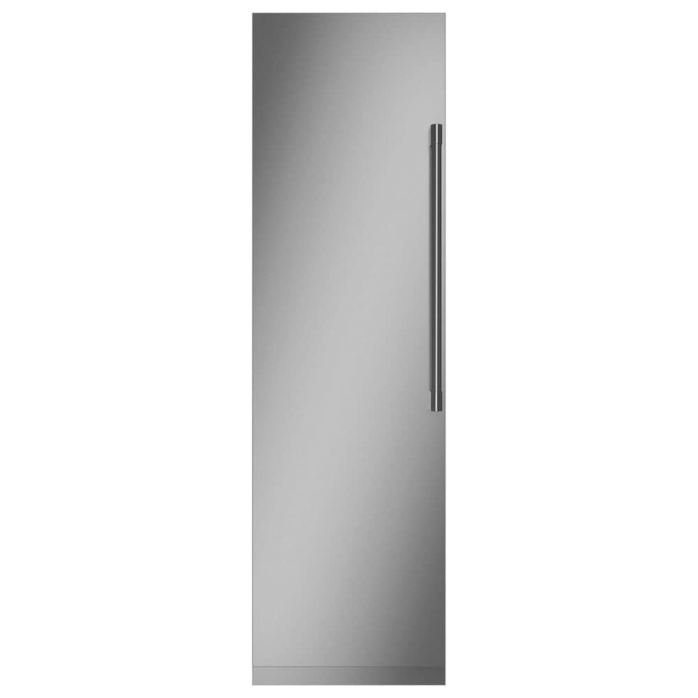 Monogram 24&quot; Fully Integrated Column Door Panel with Left Hinge in Stainless Steel, , large