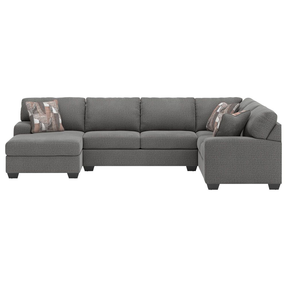 ASHLEY Seyler Lane 3-Piece Left Facing Sectional with Right-Arm Chaise in Greystone, , large