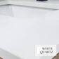Lexora Home Norwalk 72" Double Bathroom Vanity in Grey Oak with White Quartz Top and Rectangular Sinks, , large
