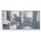 Maple and Jade 28" x 55" Abstract Wall Art in Neutral Gray, , large