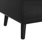 Mayberry Hill Halo Square Smart End Table in Black, , large