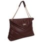 Sandy Lisa Cali Shoulder Bag in Burgundy, , large
