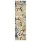 Oriental Weavers Evolution 8043K 2"6" x 12" Beige and Blue Runner, , large