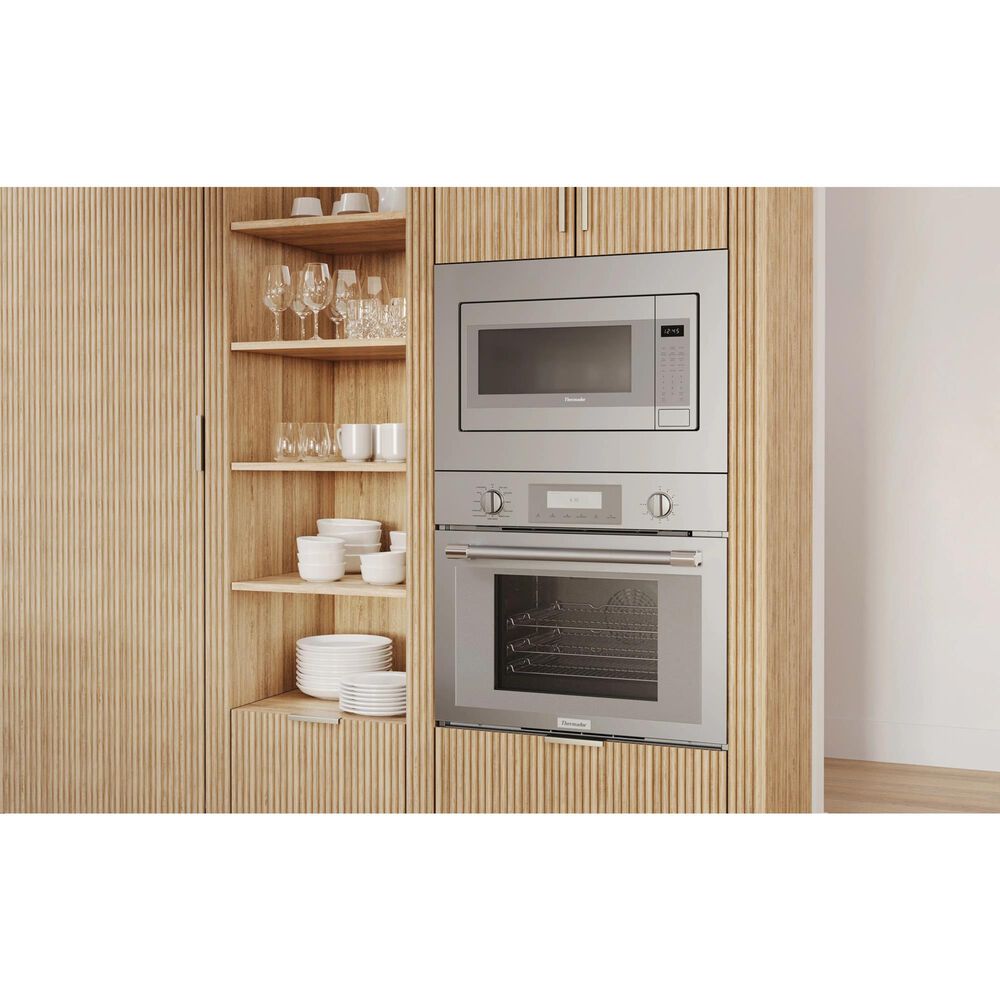 Thermador Masterpiece 2.1 Cu. Ft. Built-In Microwave in Stainless Steel, , large