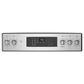 GE Profile 6.2 Cu. Ft. Smart Freestanding Electric Convection Range in Stainless Steel and Black, , large