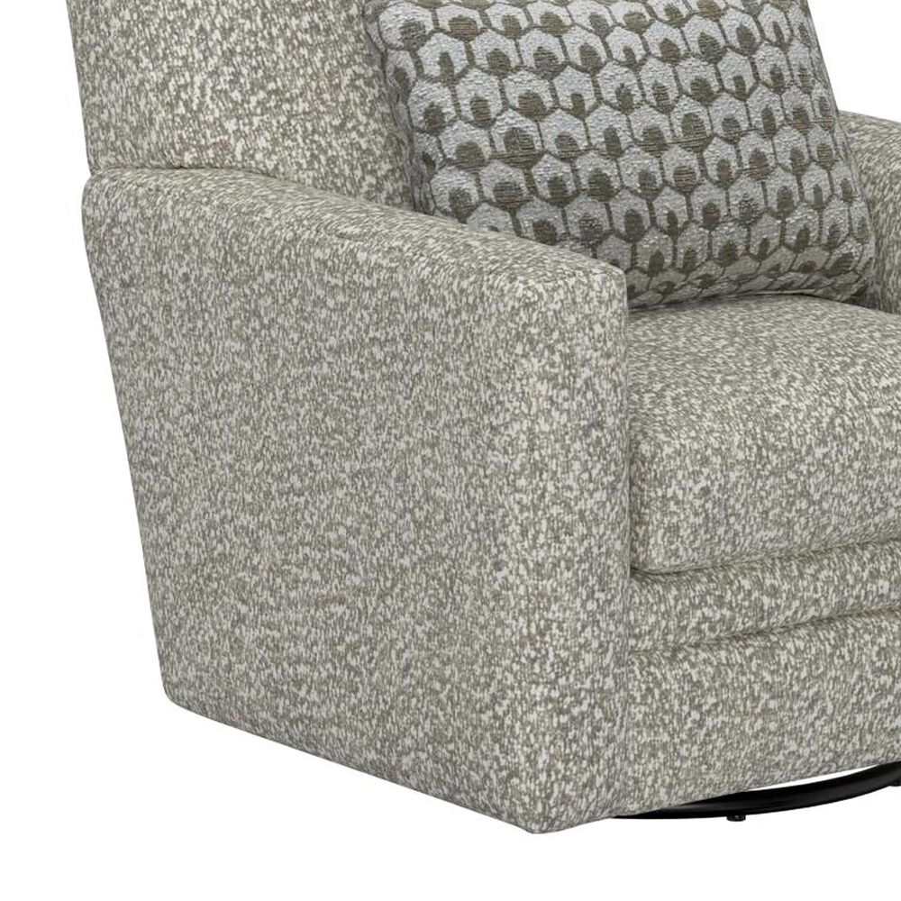 Henderson Arlington Swivel Accent Chair in Malta Almond, , large