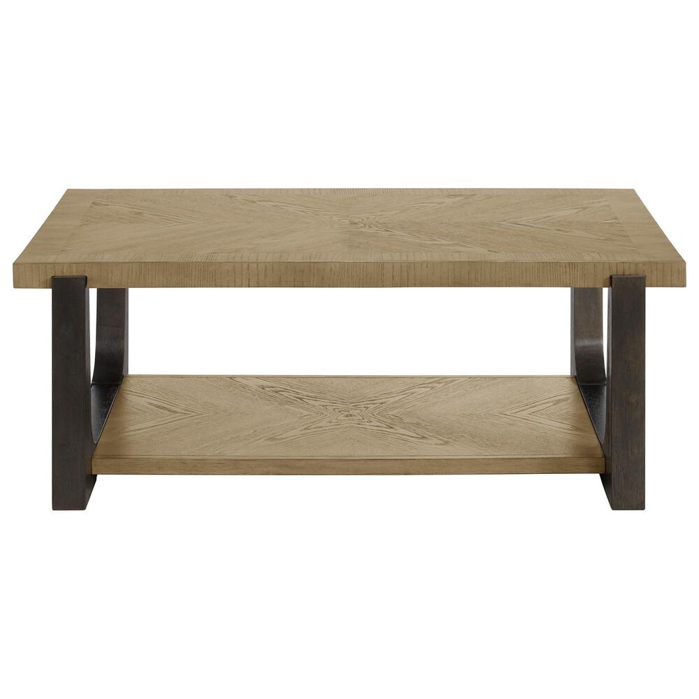 Golden Wave Furniture Sutton Place Coffee Table in Caramel and Cocoa, , large