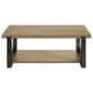 Golden Wave Furniture Sutton Place Coffee Table in Caramel and Cocoa, , large