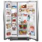 Whirlpool 22 Cu. Ft. Wide Side by Side Refrigerator in Stainless Steel, , large