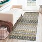 Dalyn Rug Company Brisbane 2"3" x 7"6" Pewter Runner, , large