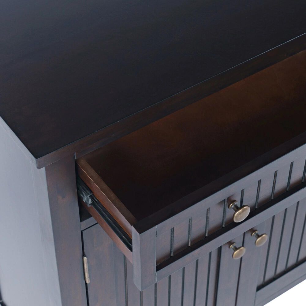 Waltham Bridgton 58" Media Cabinet in Mahogany, , large