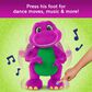Fisher Price Barney"s World Dance Moves Music Barney Plush in Multicolor, , large