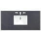 James Martin Vanities Emmeline 48" Single Vanity in Pebble Oak with 3 cm Charcoal Soapstone Quartz Top, , large