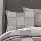 J. Queen New York Brando 4-Piece King Comforter Set in Charcoal, , large
