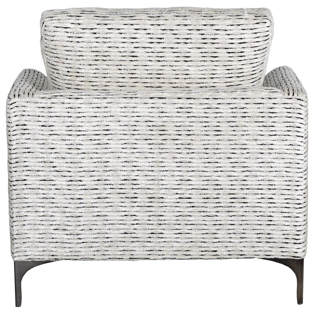 Massoud Manufacturing Lauren Arm Chair in Lydia Domino, , large