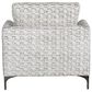 Massoud Manufacturing Lauren Arm Chair in Lydia Domino, , large