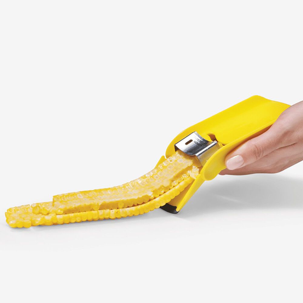 Dreamfarm Corpeel No Mess Corn Peeler in Yellow, , large