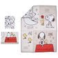 Lambs and Ivy Snoopy Love 3-Piece Crib Bedding Set in White, , large